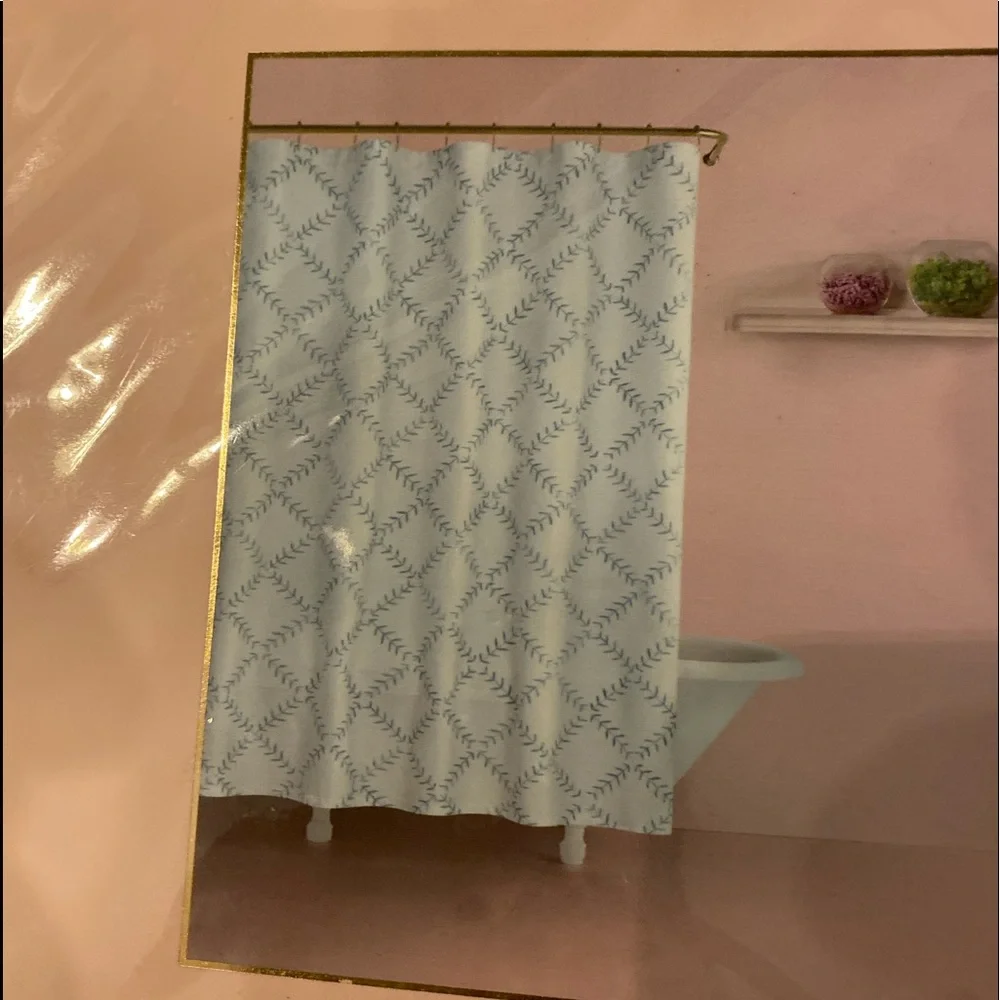 Kate Spade Fern Trellis Shower Curtain